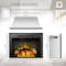Edendirect 30'' Electric Fireplace Insert, Remote Control, Adjustable Flame Brightness, 750W/1500W EF263A - alternate 8